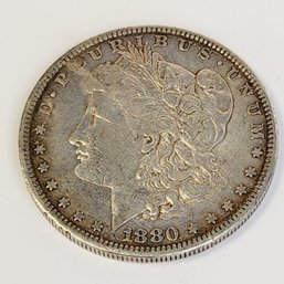 1880-O Morgan Silver Dollar