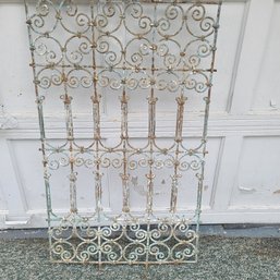 Wrought Iron Architectural Decor Or Outdoor Tressell