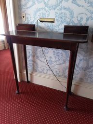 Console Table/ Hall Desk With Reading Lamp