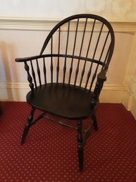 Early Rounded Back Spindel Chair #1