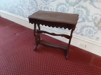 Scalloped Edged Console/Hall Table