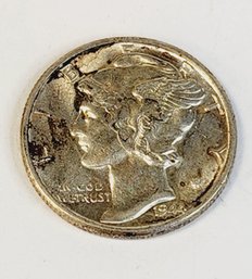 1944 SILVER Mercury Dime