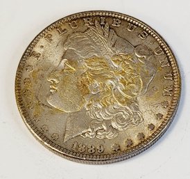 1889 Morgan SILVER Dollar (nice Coin)