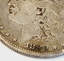 1880-p Morgan Silver Dollar (143 Years Old)