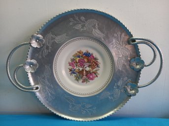 Limoges Triumph Floral Platter