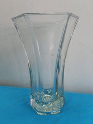 Hexagonal Glass Vase