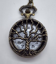 Brand New Tree Of Life Pocket Watch