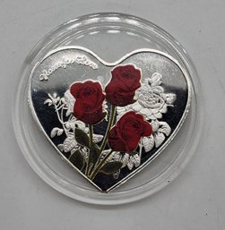 Heart Shaped Love Coin In Case