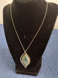 Sterling Pendent Necklace Made In Israel