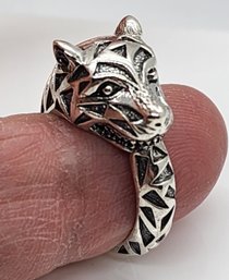 Bali, Sterling Silver Panther Ring