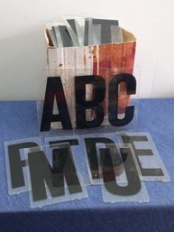 Plastic EZ Change Sign Letters