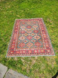 Beautiful Pakistan Area Rug.  Geometric Kazak