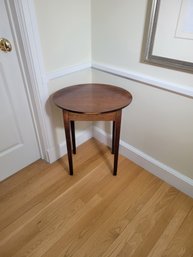 Oval Cherry End Table.  Nice Shape.