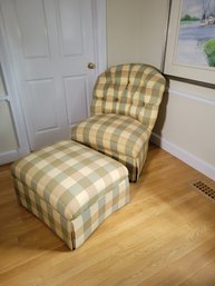 Calico Corners Of Westport Chair And Ottoman Combo.