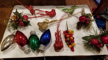 Assorted Holiday Ornaments