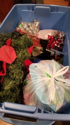 Bin Of Holiday Decor #2