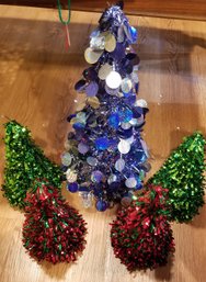 Holiday Foil Tree Decor