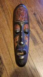 Hand Carved Wooden Balinese Mask