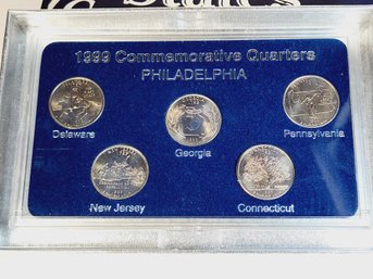 1999 Philadelphia  Edition State Quarter Collection W/ COA & Box