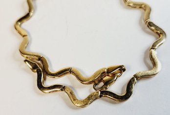 Unique 14k Turkish  Yellow Gold One Of A Kind Bracelet