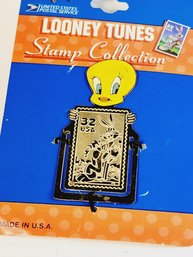 Tweedy Bird Bookmark USPS Stamp Collection Go1d 1997 Looney Tunes
