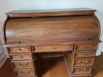 Amish Heritage 60' Roll Top Computer Desk