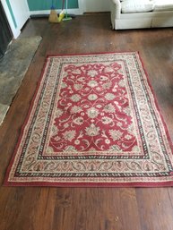 Vintage Burgundy Small Persian Area Rug