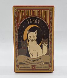 Brand New Cats Rule The Earth Tarot Card Deck