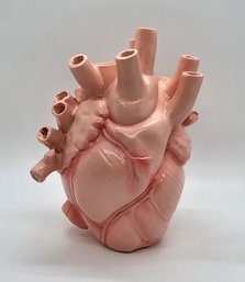 Anatomically Correct Pink Heart Bud Vase Or Pen Holder