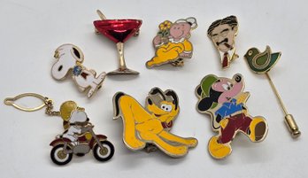 Vintage Disney & Other Cartoon Pins