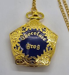 Brand New Harry Potter Chocolate Frog Pocket Watch