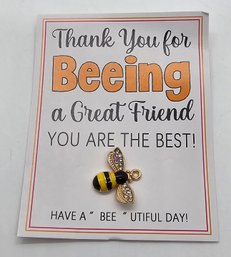 Brand New Friendship Bee Charm