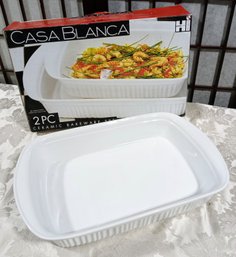 Casa Blanca Casserole Dish - Only One Dish- The Large One