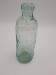 Rare J.c. Scovill Of New Haven 'Hutchinson' Soda Bottle