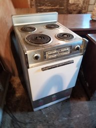 Vintage Small Size Electric Stove Apartment Size Untested