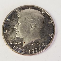 Bicentennial 1976-s  Kennedy Proof  Half Dollar
