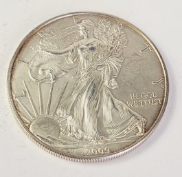 2009 U.s. Eagle Silver Dollar