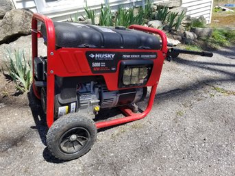 Husky 5000w Portable Generator Model # 030436 Needs Motor