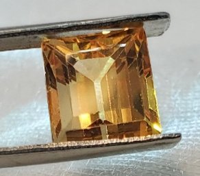 Lovely 3.30 Carat Natural Orange Sapphire 8.22mm X 7.13mm X 5.00mm