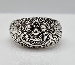 Bali, Sterling Silver Barong Ring