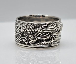 Bali, Sterling Silver Dragon Ring