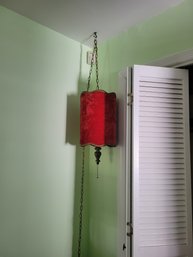 Velvet Hanging Lamp