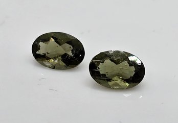 Matching Pair Of Moldavite