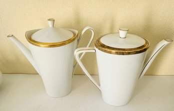 Two Coffee/Tea Pots From Germany L&M Konenberg. And Wlt