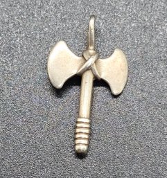 Vintage Sterling Silver Tomahawk Charm