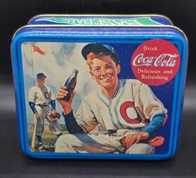 Coca-cola Baseball Tin