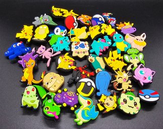 Lot Of 40 Brand New Pokemon Croc Charms
