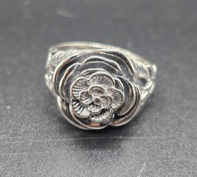 Bali Legacy Sterling Silver Rose Ring