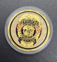 Police Officer Protection Coin