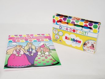 Dot-A-Dart-Art Markers & Princess Coloring Book